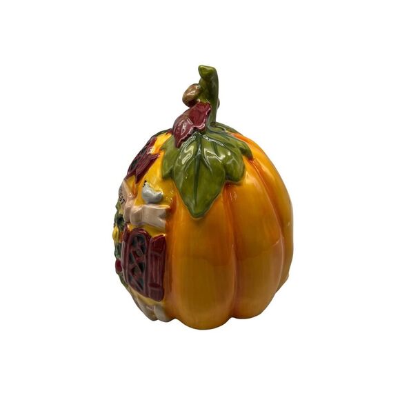 Blue Sky Clayworks Happy Harvest Candle House - Picture 2 of 4